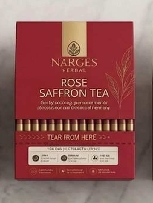 Rose Saffron Tea
