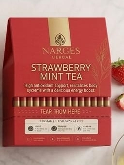 Strawberry Mint Tea